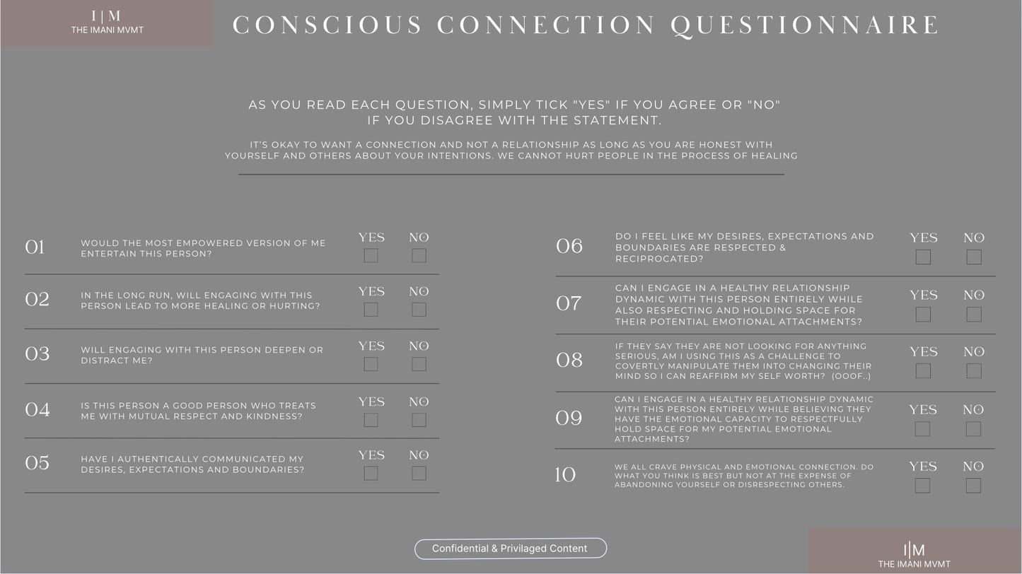 Conscious Connections: Sexual Healing & Shadow Work